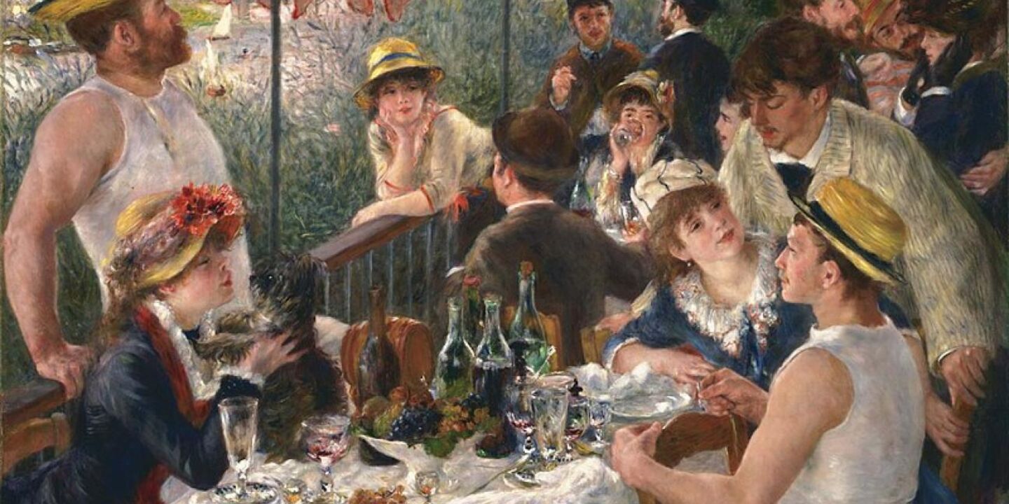 Pjer Ogist Renoar Ručak veslača 1880 1881 ulje na platnu Kolekcija Filips Vašington