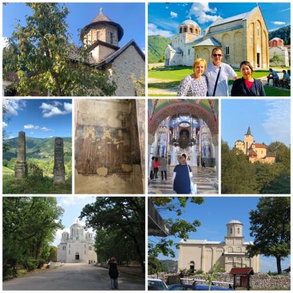 Saći Šimada, Centralna i zapadna Srbija